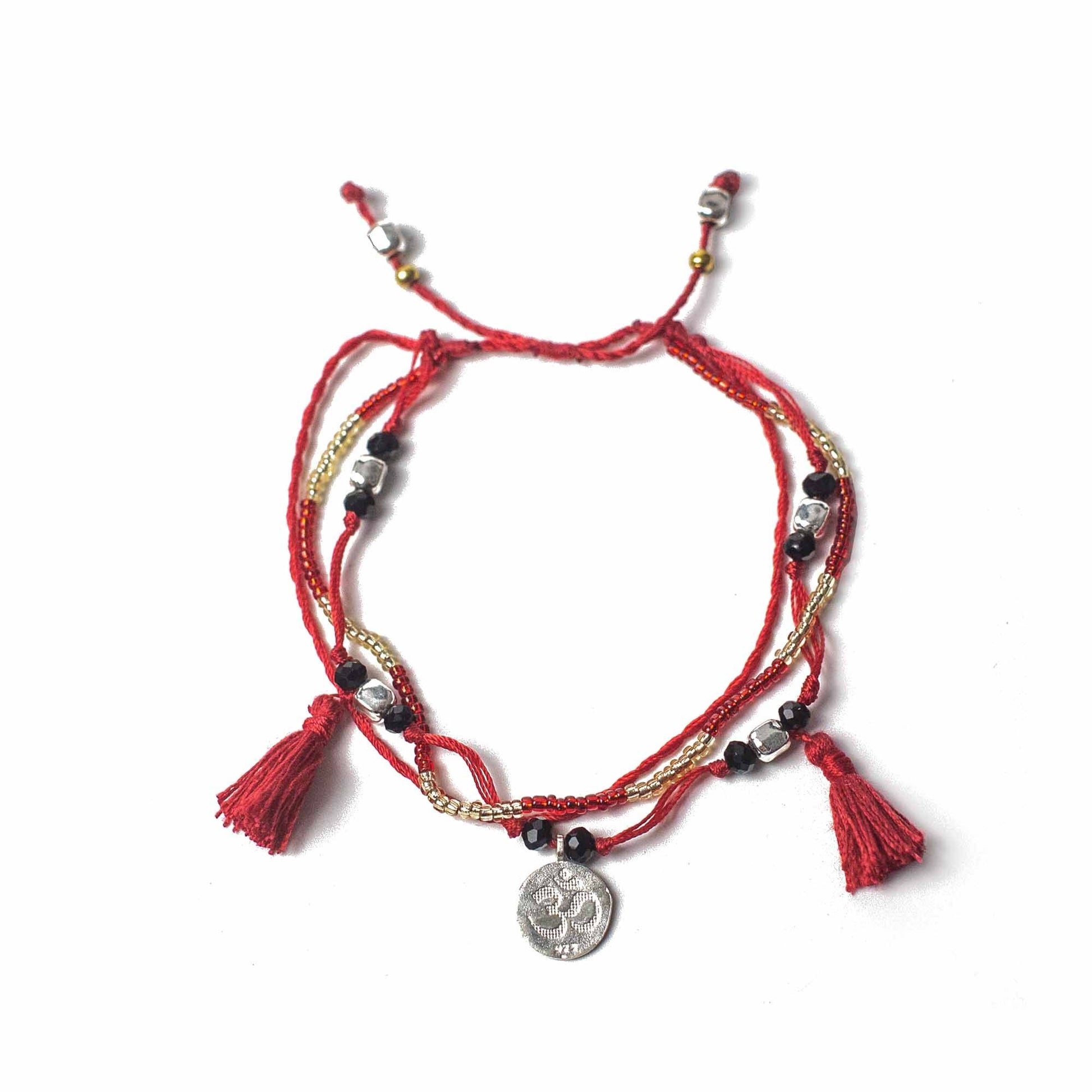 Bracelet Fil Rouge Nœud Sans Fin - Protection & Éveil Spirituel