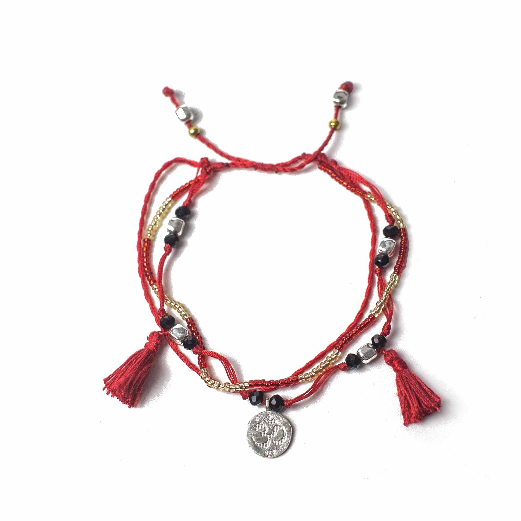 Bracelet Fil Rouge Nœud Sans Fin - Protection & Éveil Spirituel