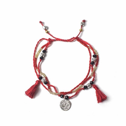 Bracelet Fil Rouge Nœud Sans Fin - Protection & Éveil Spirituel