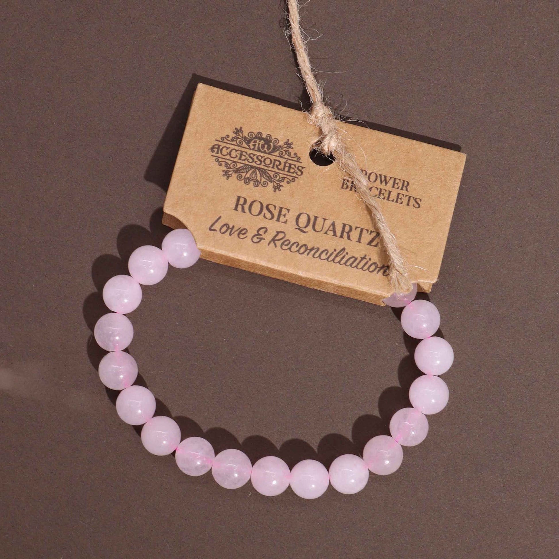 Bracelet d'énergie - Quartz Rose - photo 3