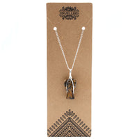 Pendentif Ange Gardien - Œil de Tigre - photo 2