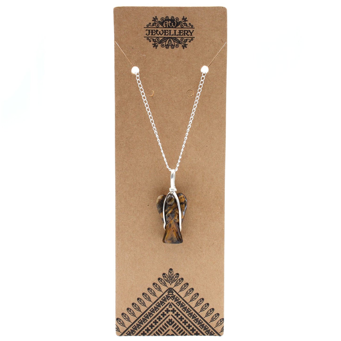 Pendentif Ange Gardien - Œil de Tigre - photo 2