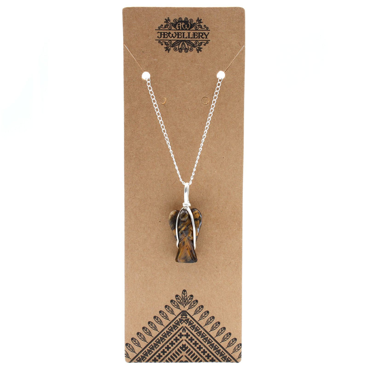Pendentif Ange Gardien - Œil de Tigre - photo 2