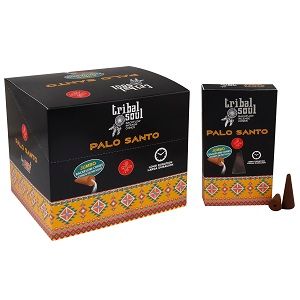 Cônes Backflow Palo Santo Tribal Soul — Encens Refluant