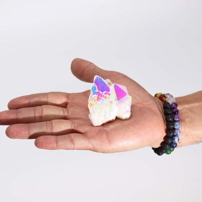 Géode Calcite Colorée Naturelle | 100-150g – 7-10cm – photo 4