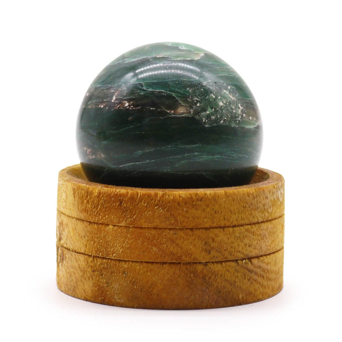 Sphère en Jade 50 mm avec Socle