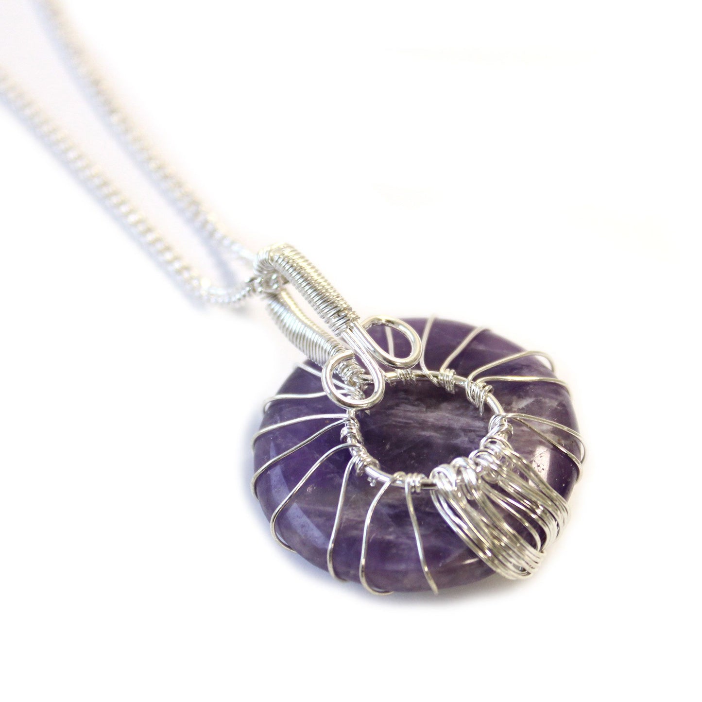 Tree of Life Gemstone Necklace - Amethyst - photo 6