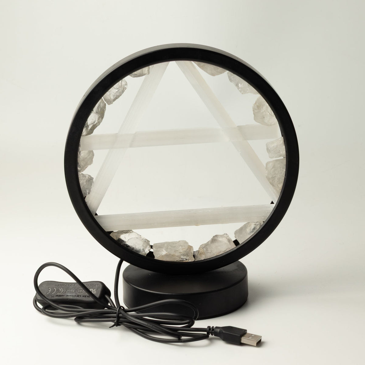 Lampe Halo Cristal de Roche & Sélénite — Air - photo 6