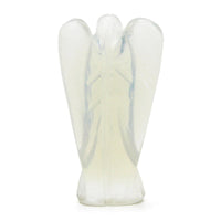 Hand Carved Gemstone Angel - Opalite - photo 4