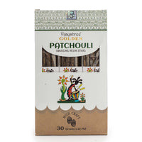 30g Golden Patchouli Smudging Resin Sticks (6s)