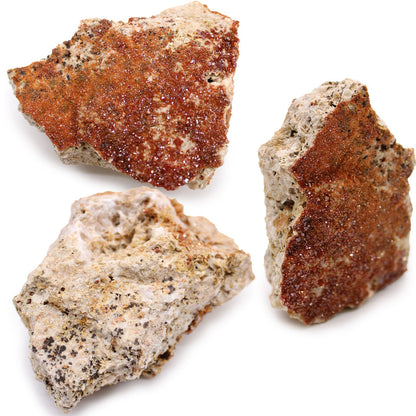 Vanadinite Naturelle - Lot 20 Spécimens Rouges