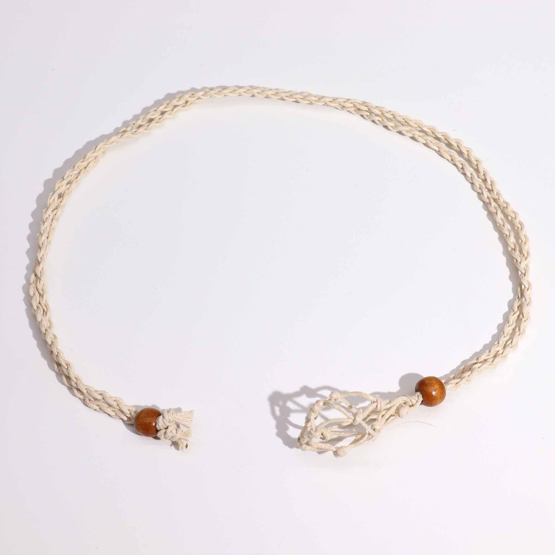 Cordon pour pendentif 45 cm - natural - photo 6