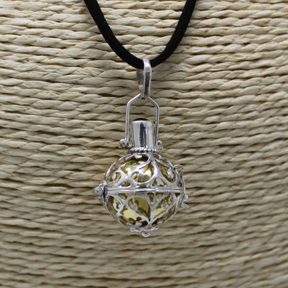 Clochette Ange Argent 925 Bali - Bijou Spirituel 18mm – photo 2