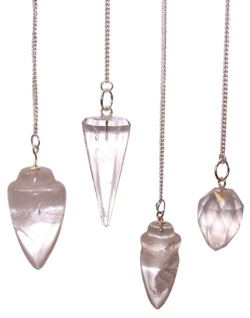 Pendule magique - Cristal de Roche - photo 2