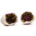 Géode Calcite Rose & Or — Pierre Naturelle Colorée