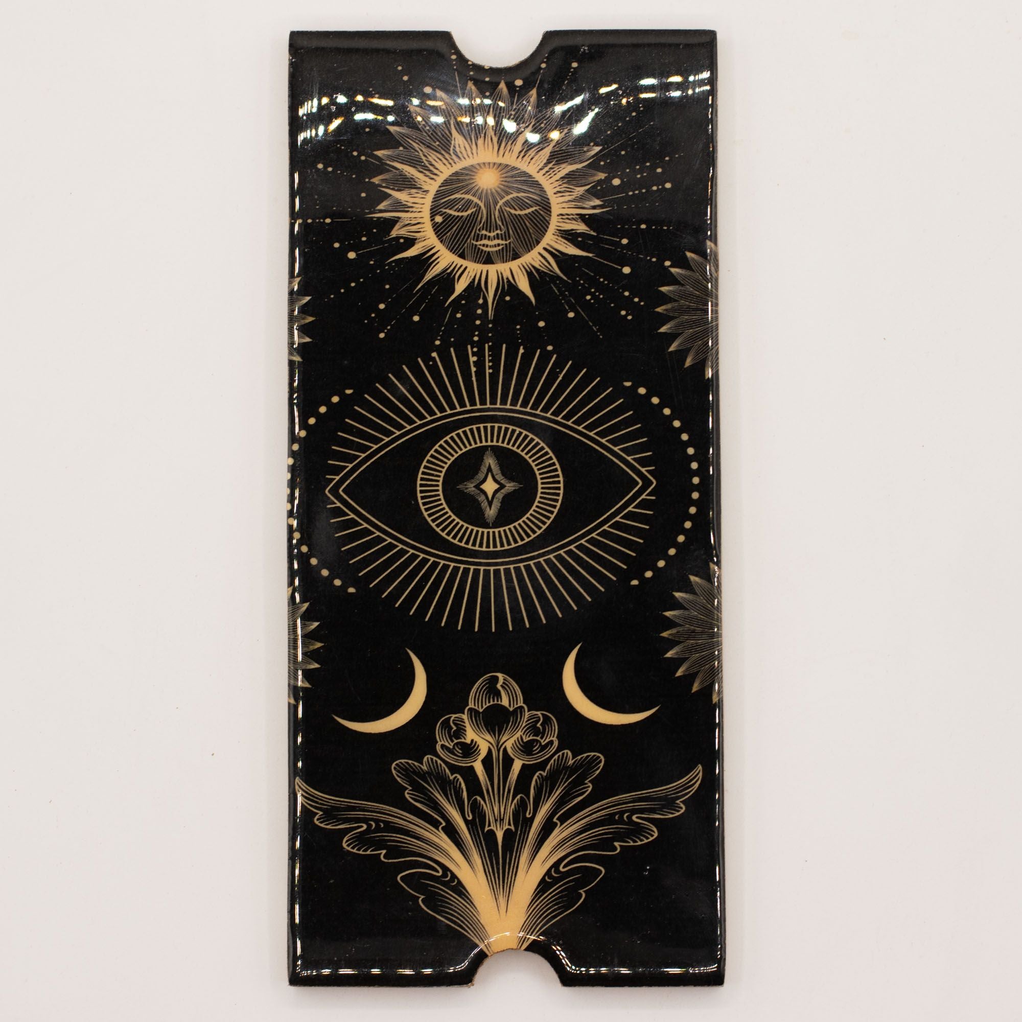 Coffret Tarot Bois de Manguier 4 Compartiments & Porte-Cartes – photo 4