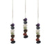 Pendule 7 chakras en pierres roulées