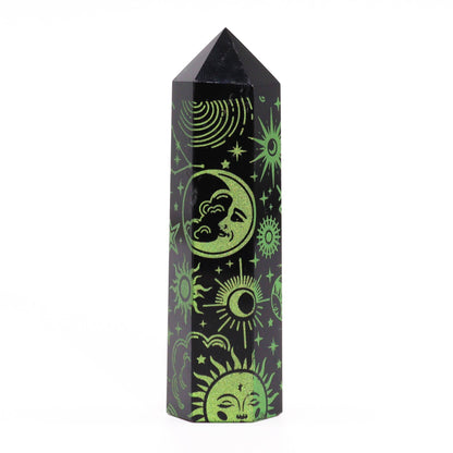 Pointe d'Obsidienne Noire - Mystic Story - forest green