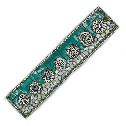 Porte-Encens 7 Chakras Tibétain - Fait Main Inde