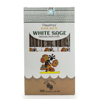30g Golden White Sage Smudging Resin Sticks (6s)