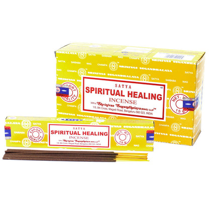 Encens Satya Spiritual Healing 15 g - Équilibre Énergétique – photo 3