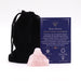 Figurine Bouddha en Quartz Rose