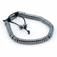 Bracelet Hématite Magnétique Shamballa - Cercles Unisexe – photo 2