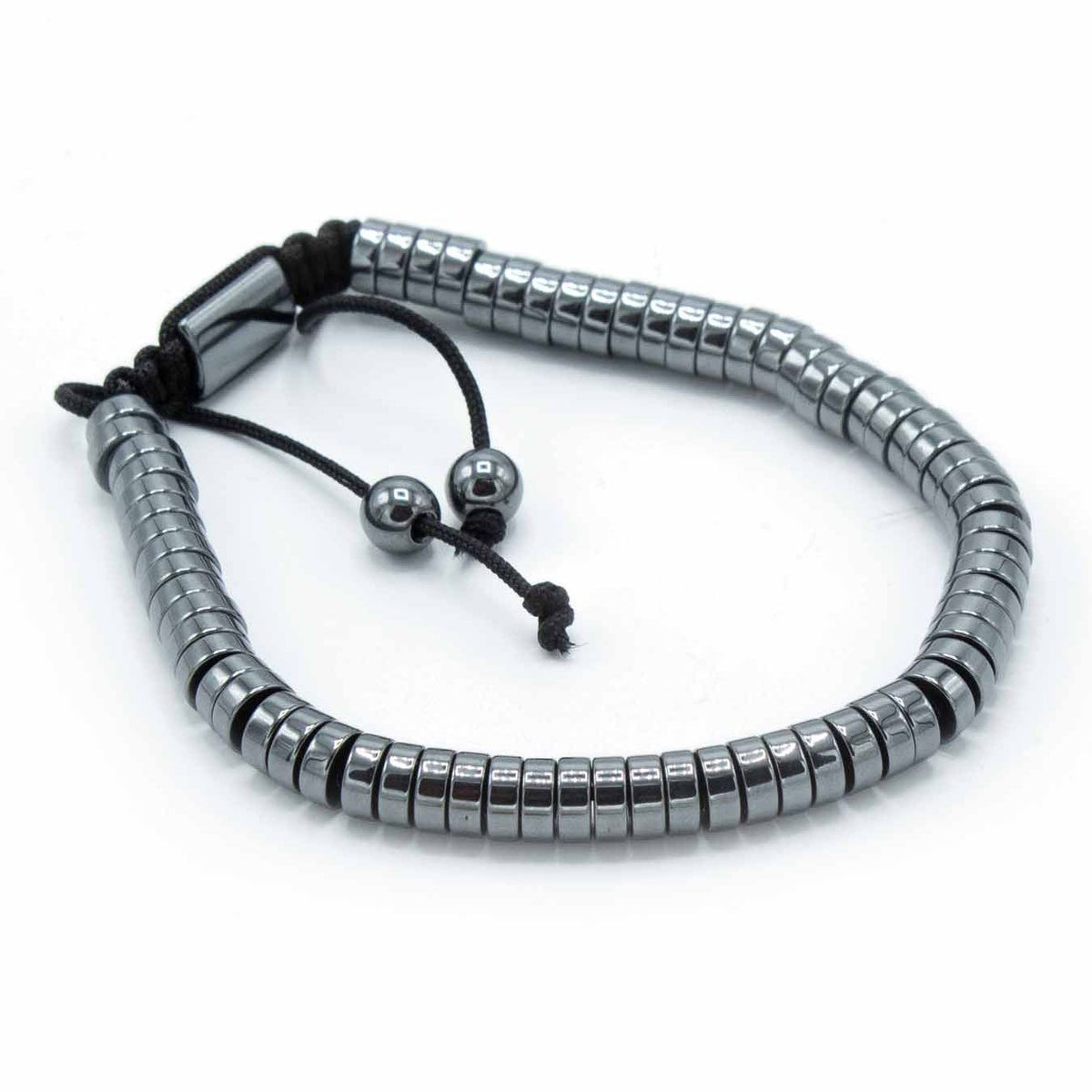 Bracelet Hématite Magnétique Shamballa - Cercles Unisexe – photo 2