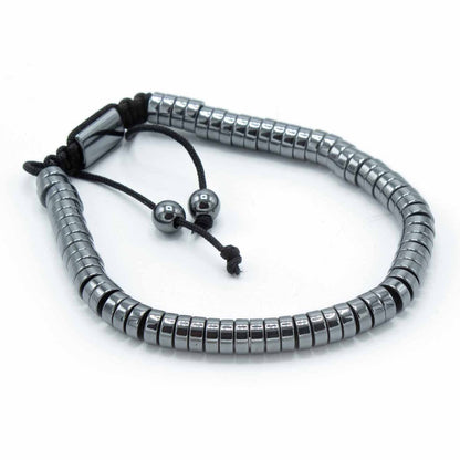 Bracelet Hématite Magnétique Shamballa - Cercles Unisexe – photo 2