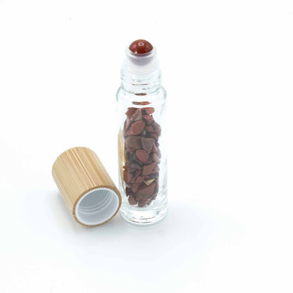 Roll-on huile essentielle avec bille en Jaspe Rouge - photo 2