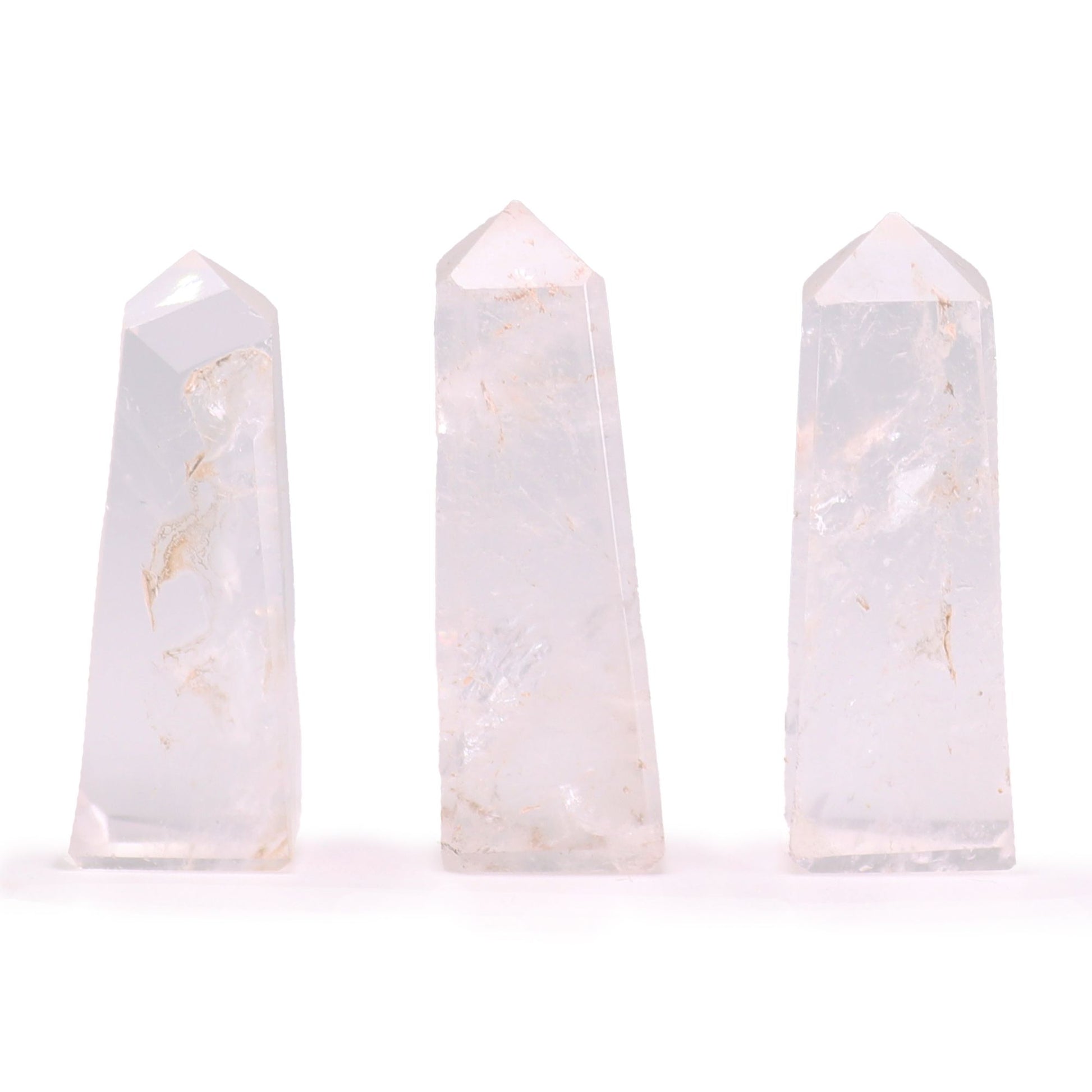 Obélisque en Cristal de Roche (5 cm)