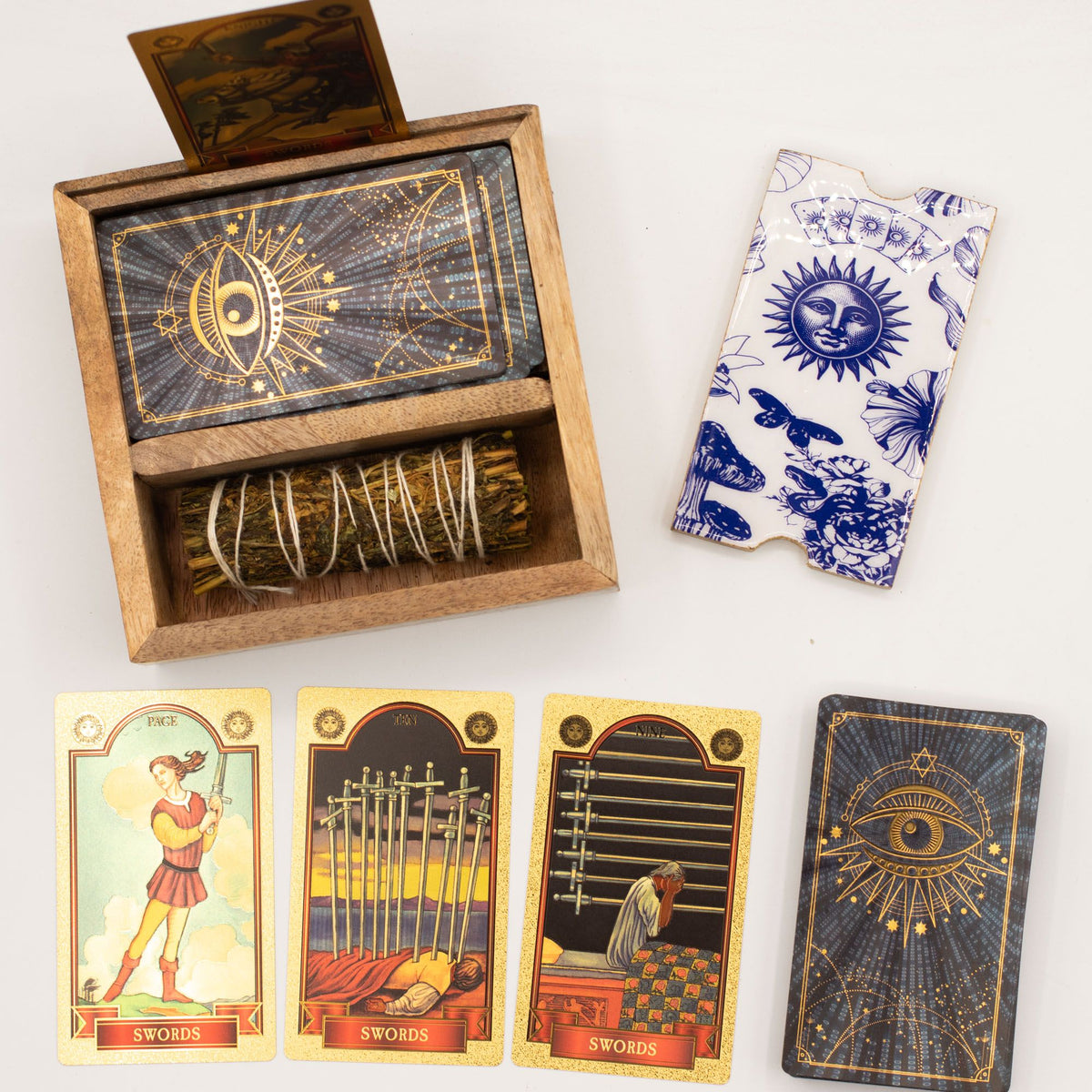 Boîte à Tarot 2 Compartiments avec Présentoir – photo 3