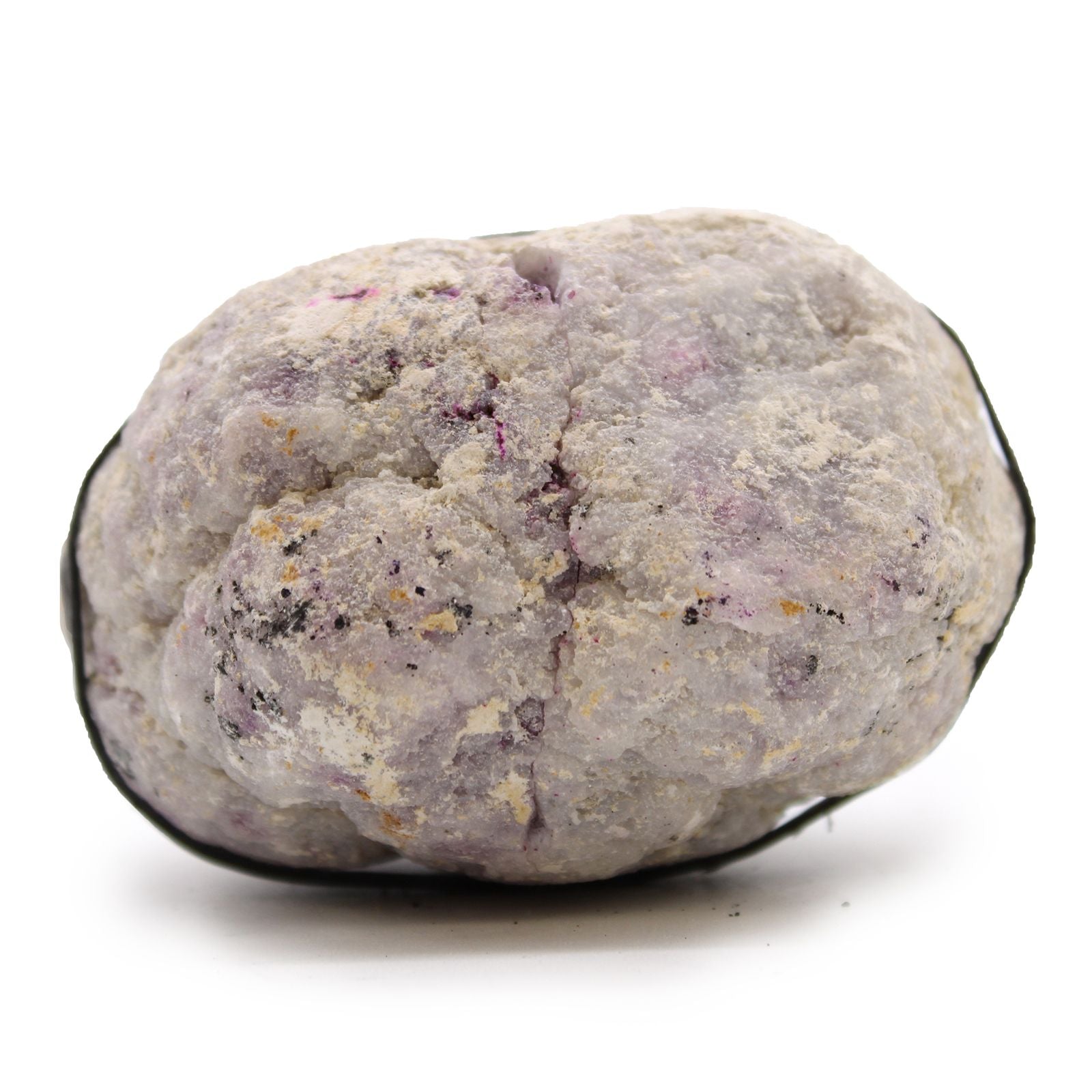 Géode Calcite Rose & Or — Pierre Naturelle Colorée – photo 2