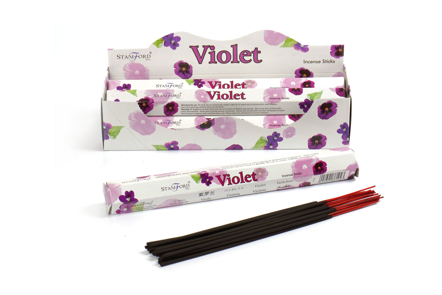 Bâtons d'Encens Violet Premium - Purification & Sérénité – photo 2