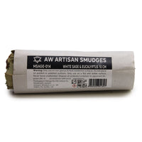 Smudge Stcik - White Sage & Eucalyptus 10 cm