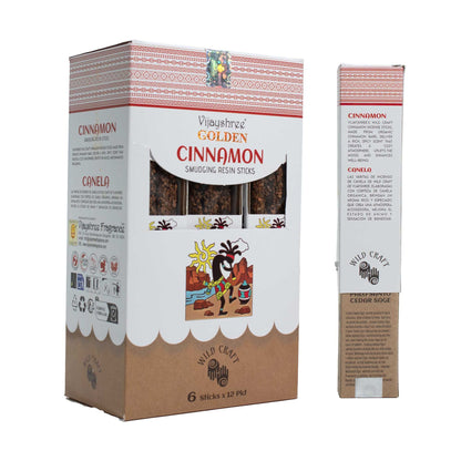 Bâtons de Résine Cannelle Golden - 30g Purification