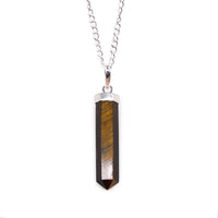 Gemstone Classic Point Pendant - Tiger Eye - photo 3