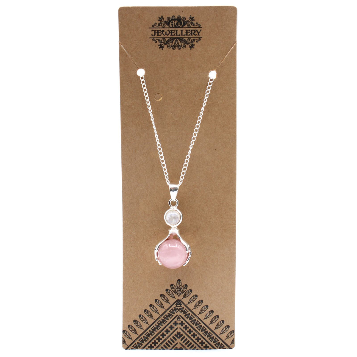 Pendentif Quartz Rose - Healing Hands Amour & Douceur – photo 2