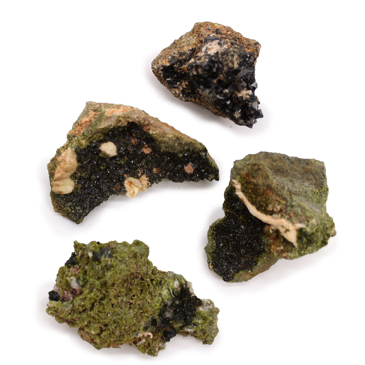 Épidote Naturelle - Lot de 10 Spécimens Bruts - photo 3