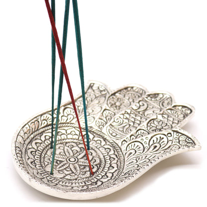 Porte-encens Hamsa 18x13cm - Purification & Méditation – photo 2