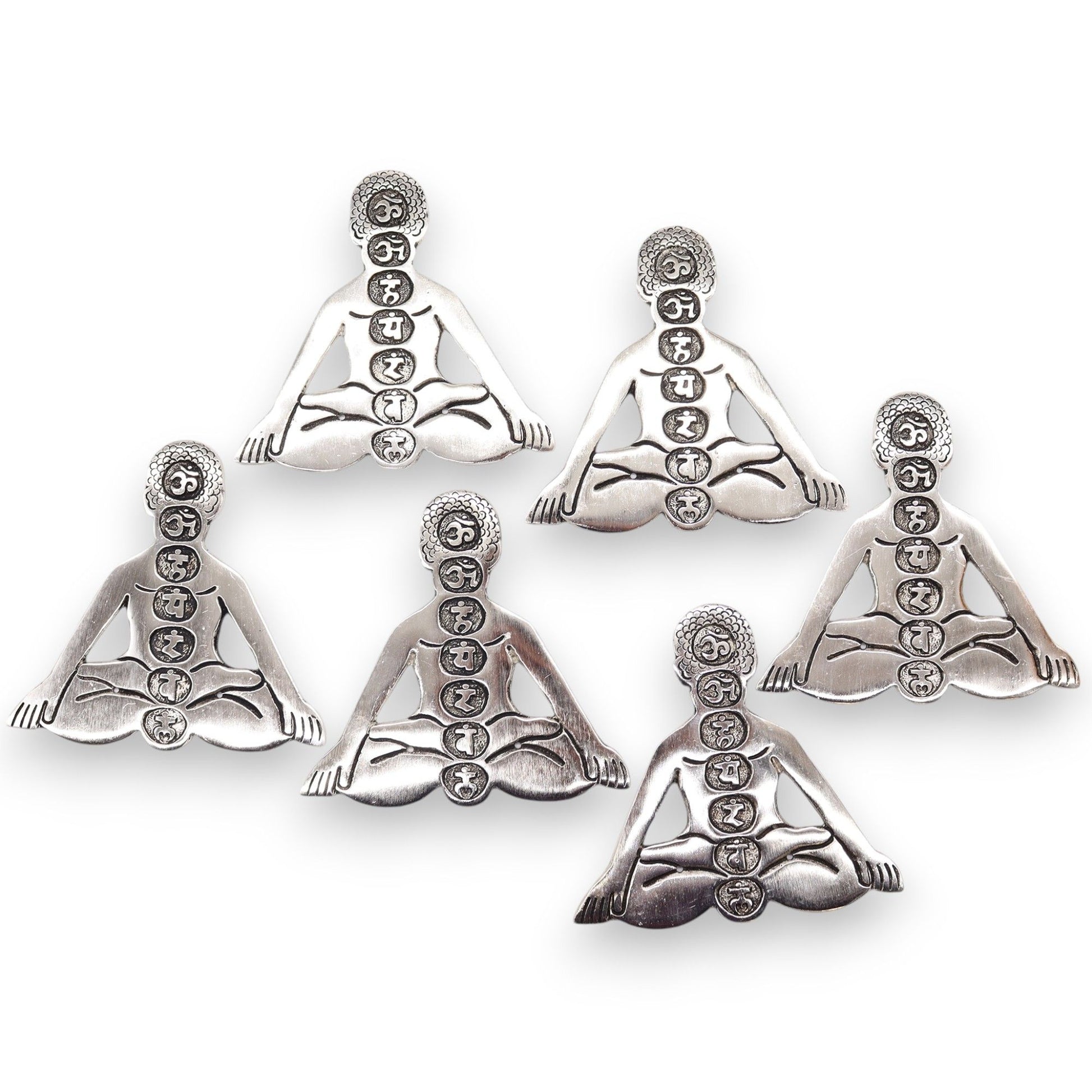 Porte-encens 7 Chakras 12x12cm - Purification & Méditation – photo 5
