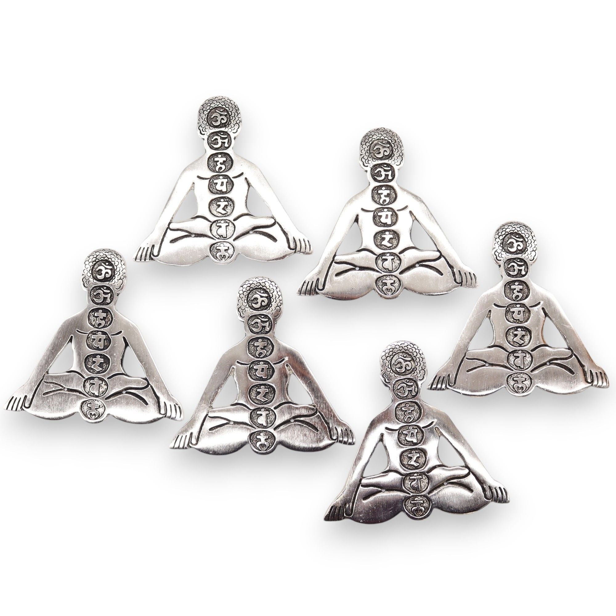 Porte-encens 7 Chakras 12x12cm - Purification & Méditation – photo 5