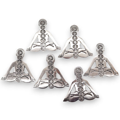 Porte-encens 7 Chakras 12x12cm - Purification & Méditation – photo 5