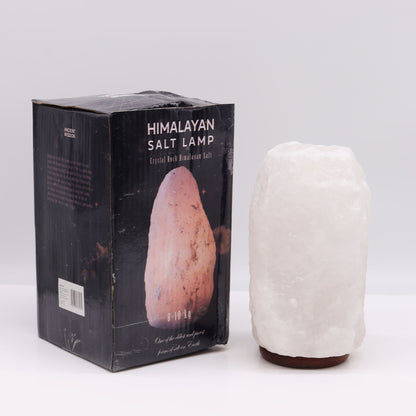 Grande lampe de sel de l'Himalaya 8-10 kg avec socle