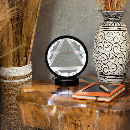 Lampe Halo Cristal de Roche & Sélénite — Air - photo 5
