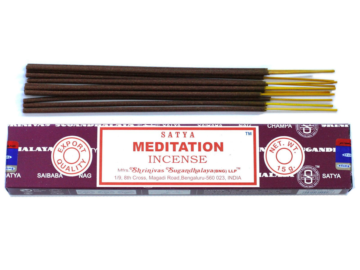 Encens Satya Méditation 15g - Relaxation & Pleine Conscience – photo 3