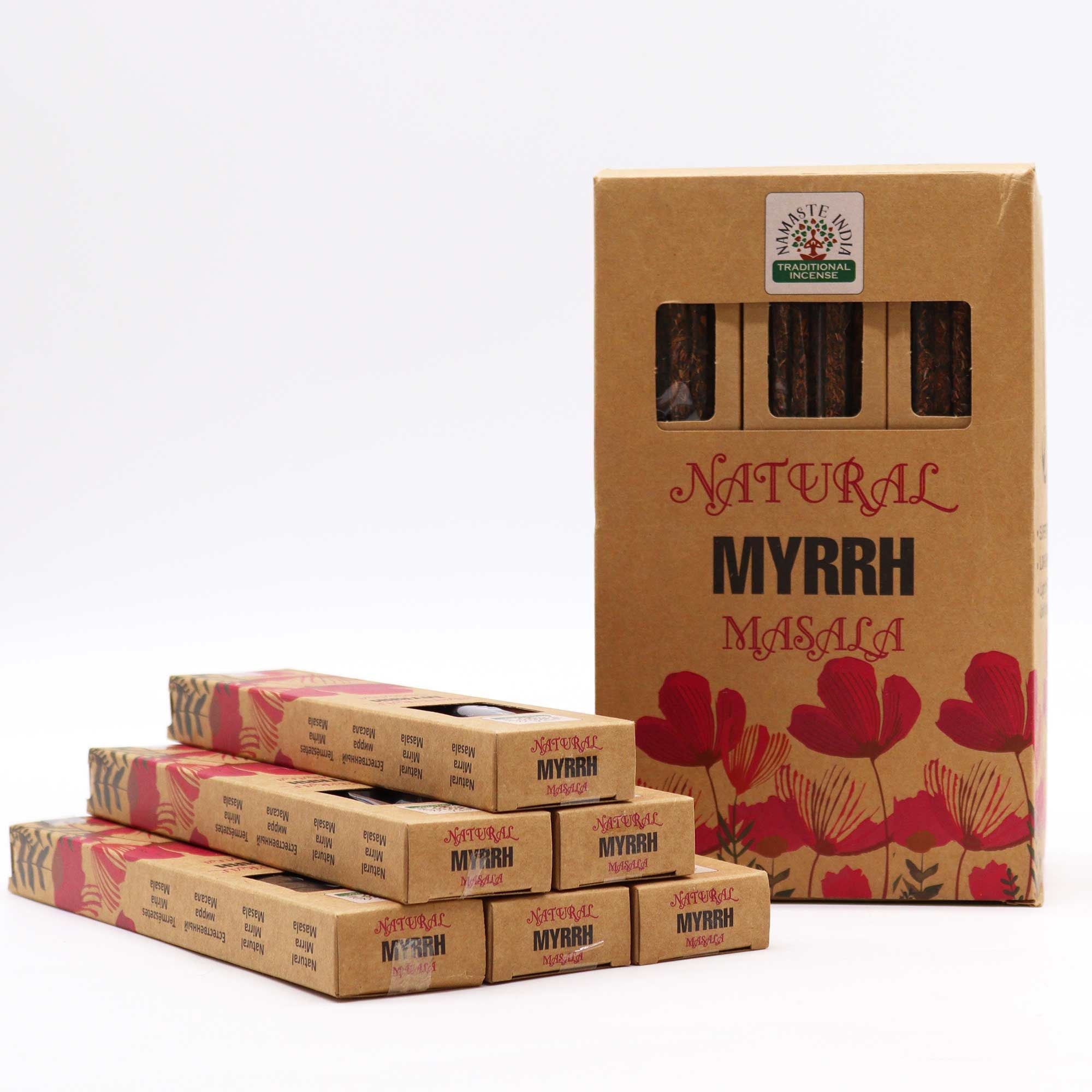 Encens Myrrhe Masala Naturel - Méditation & Sérénité – photo 3