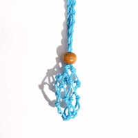 Cordon pour pendentif 45 cm - blue - photo 5