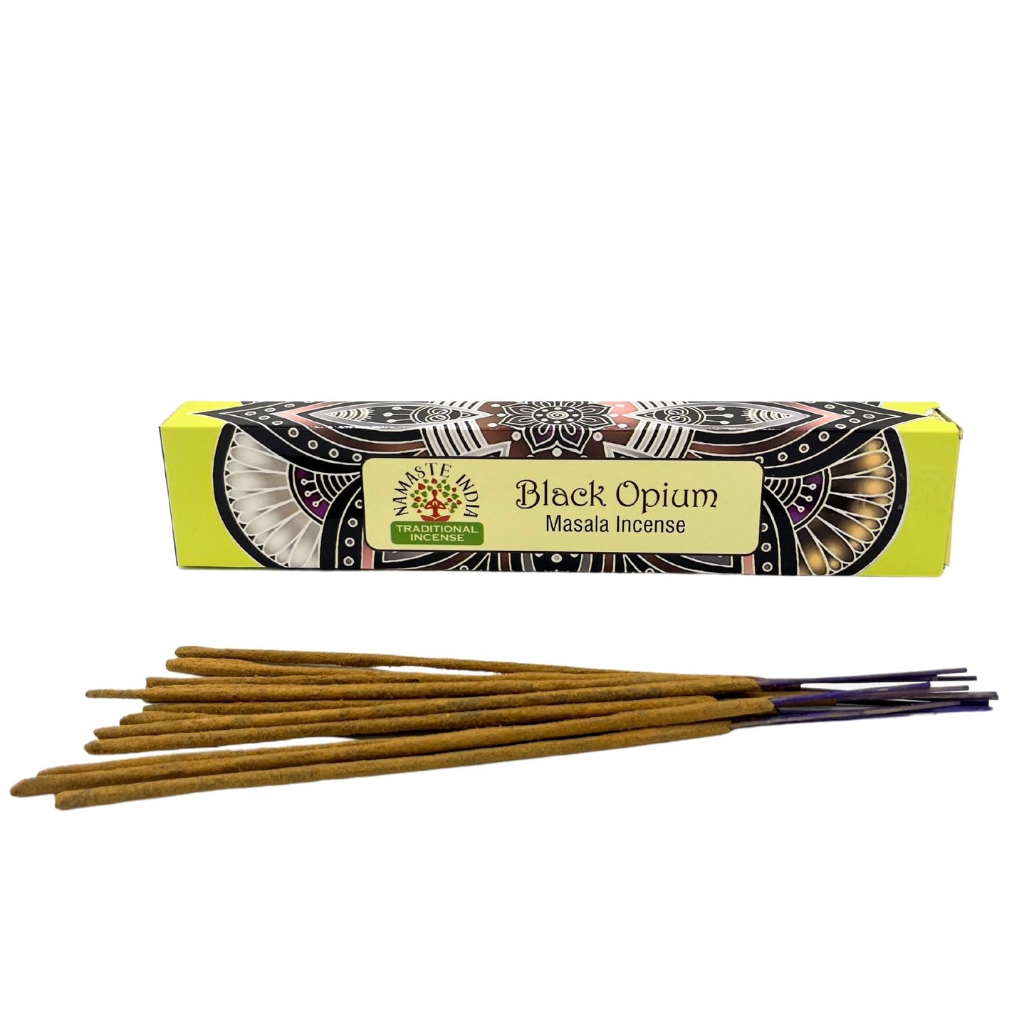 Encens Masala Black Opium - Namaste Mandala Artisanal – photo 2