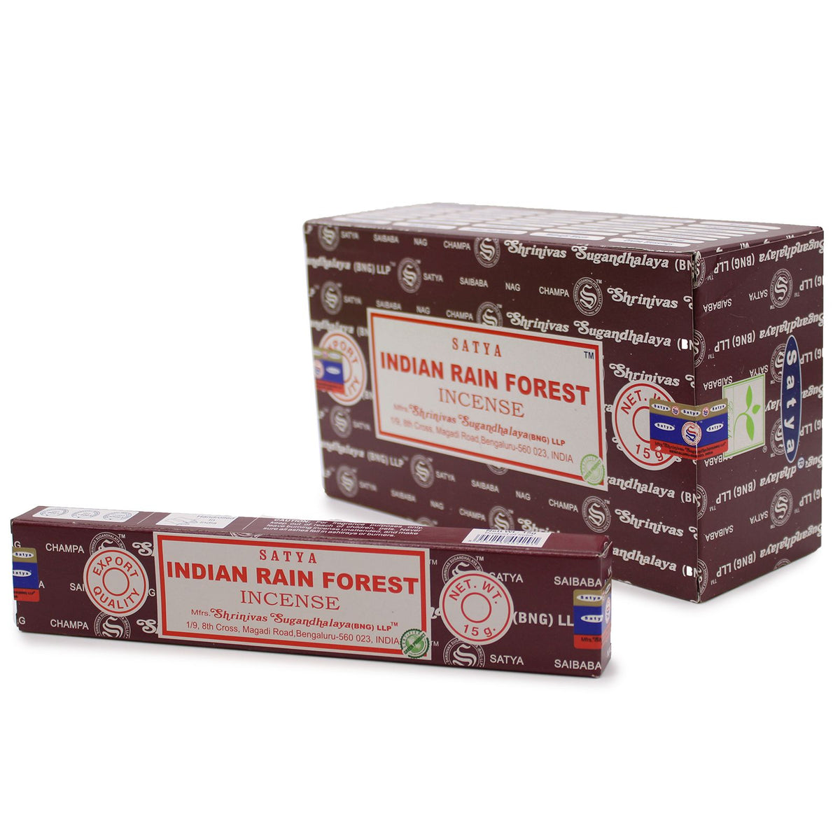 Encens Satya Forêt Tropicale Indienne (Indian Rain Forest) 15 g – photo 2